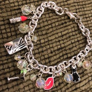 Bracelet silver type fashion charms (#231)